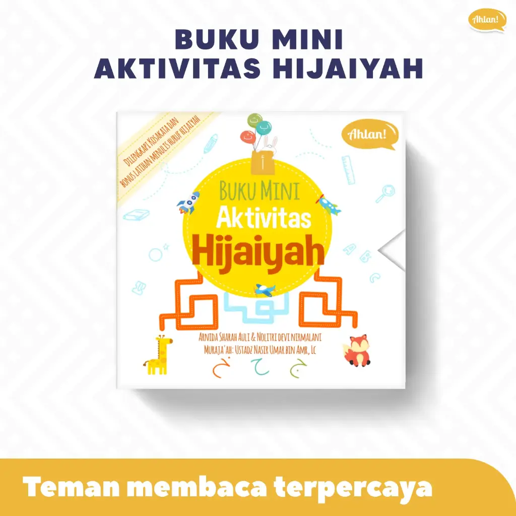 Buku Mini Aktivitas Hijaiyah Box, Ahlan