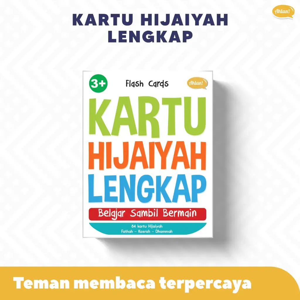 Promo November: Flash Cards Kartu Hijaiyah Lengkap, Ahlan