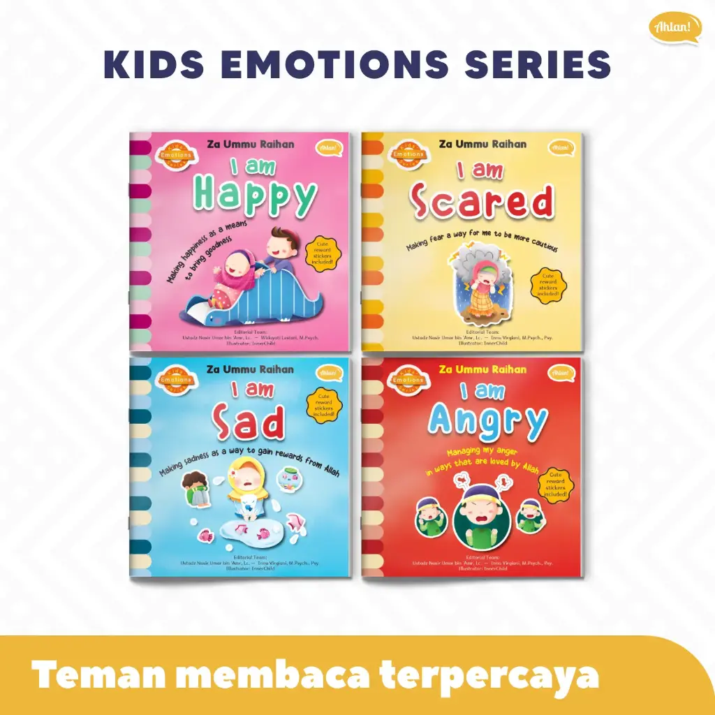 Kids Emotions Series, Ahlan (Set)