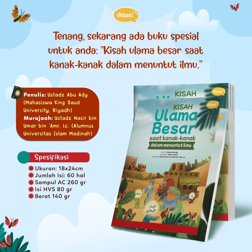 {PO} Kisah Ulama Besar saat kanak-kanak (Cetakan ke-3), Ahlan