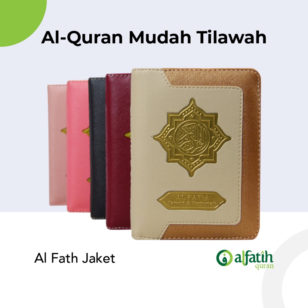 Al Qur'an Al Fath Tajwid & Terjemah A6 (Resleting Jaket) Ukuran 14.8 X 10.5)