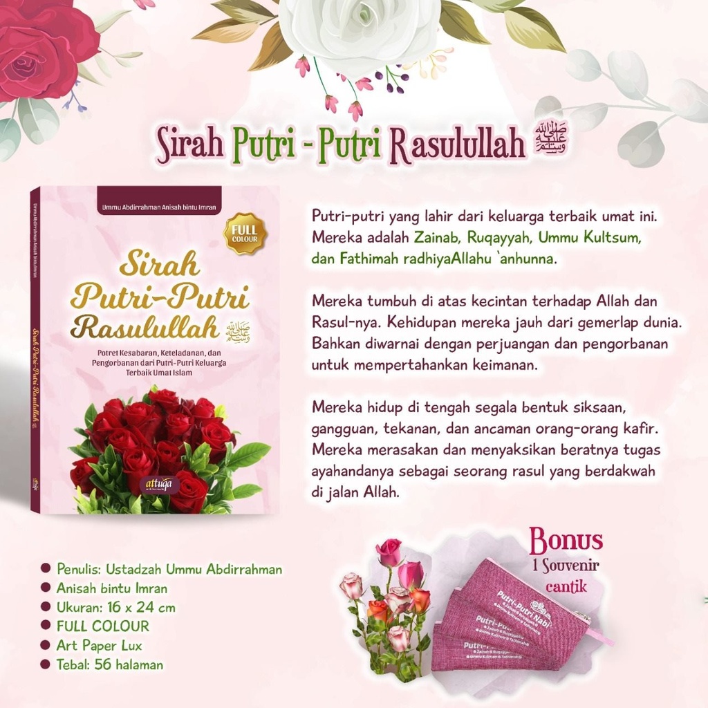 Sirah Putri-Putri Rasulullah (Bonus Dompet), Attuqa