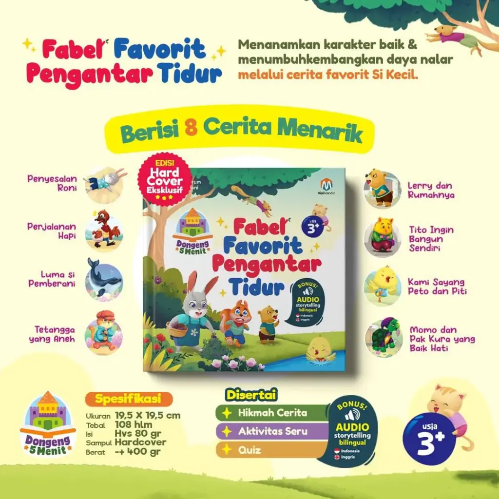 Fabel Favorit Pengantar Tidur, Visi Mandiri