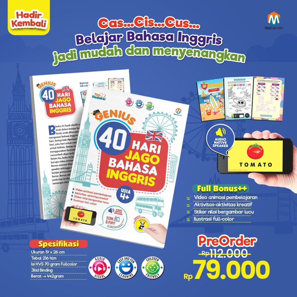 Genius 40 Hari Jago Bahasa Inggris, Ziyad