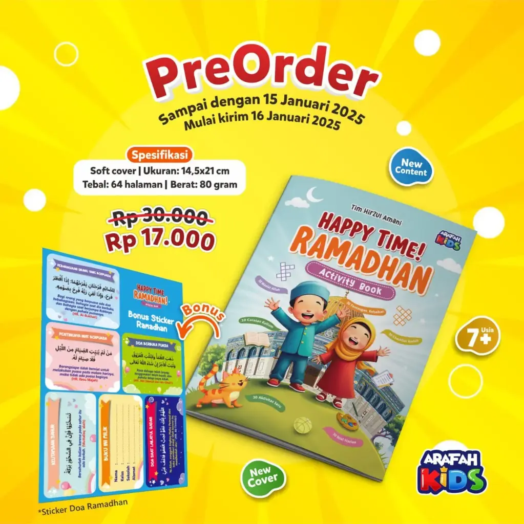 Happy Time! Ramadhan Activity Book, Pustaka Arafah