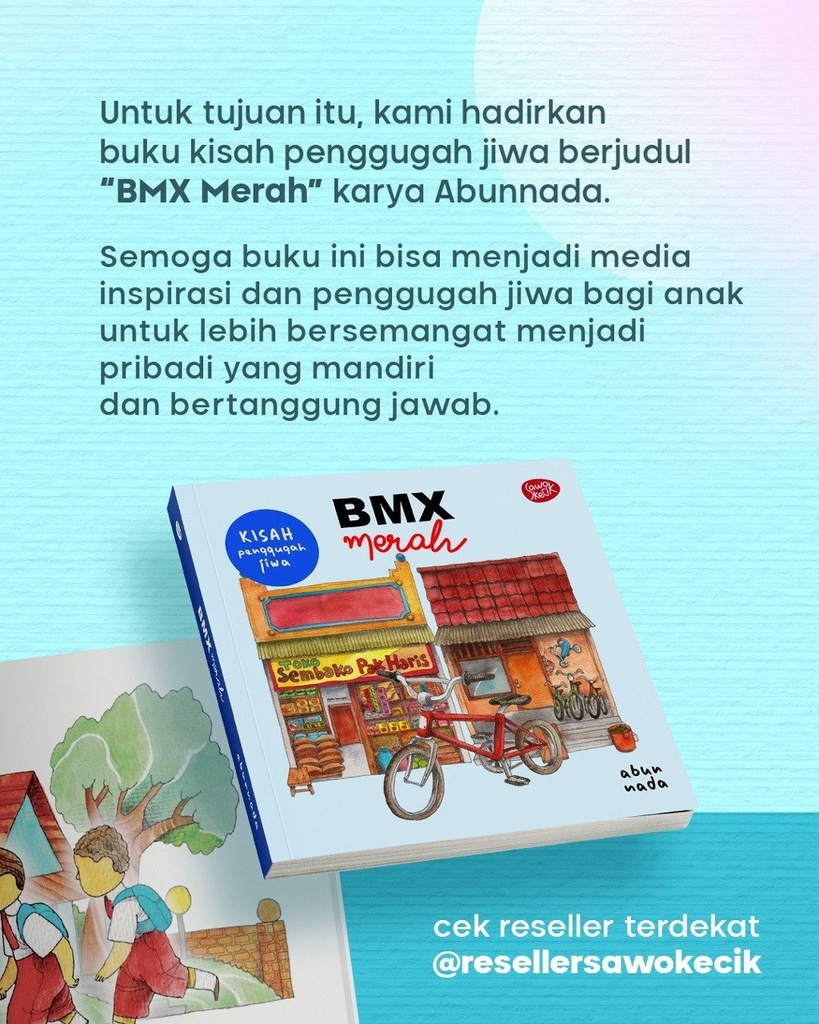 BMX Merah (Harga Early Bird), Sawo Kecik