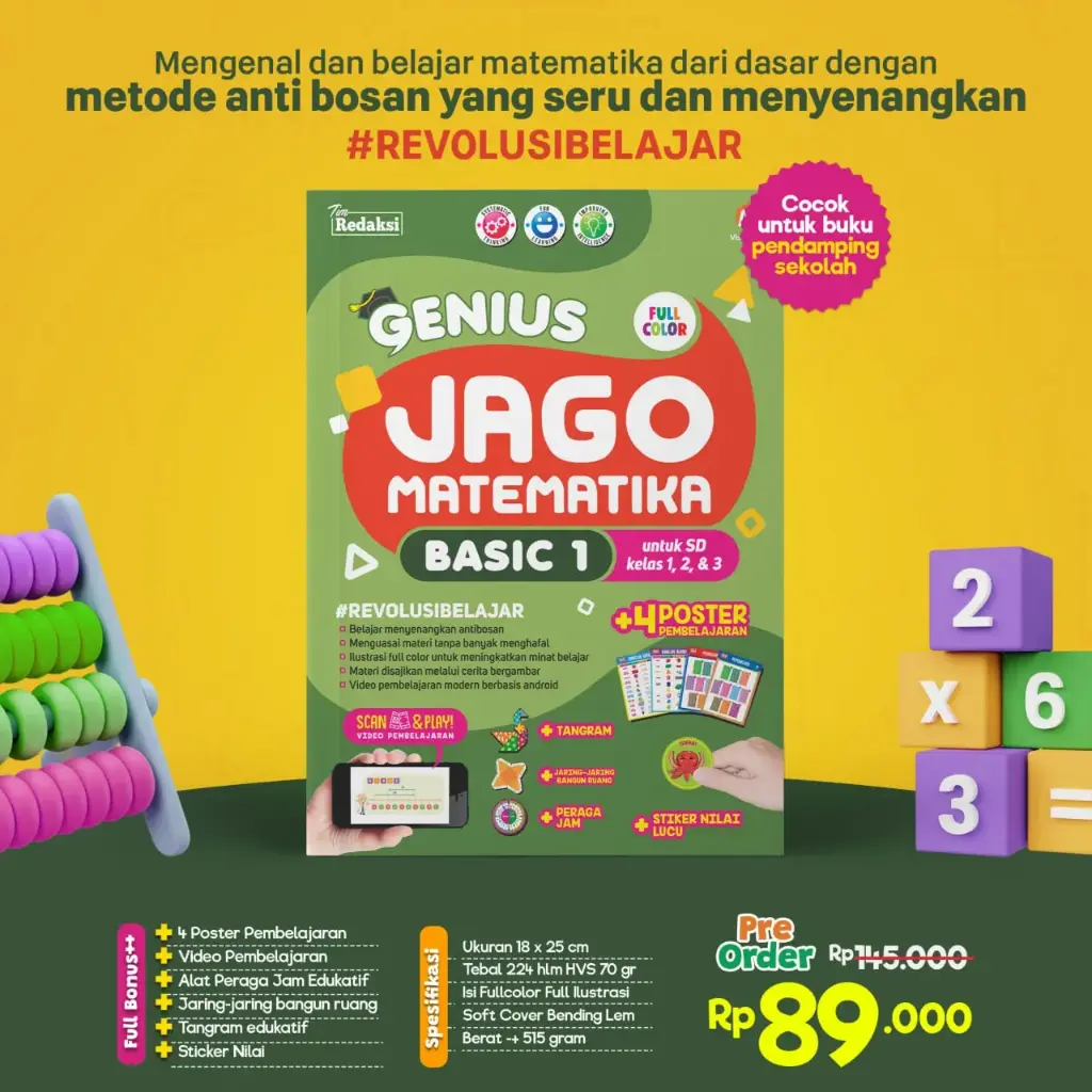 Genius Jago Matematika Basic 1, Visi Mandiri