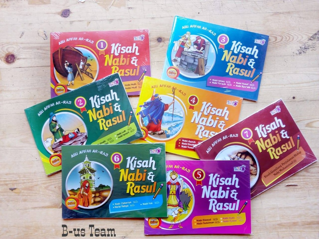 Kisah Nabi & Rasul 1-7 (Set)