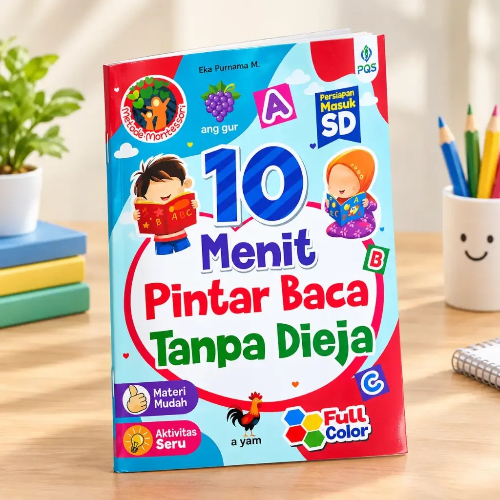 10 Menit Pintar Baca Tanpa Dieja, PQS