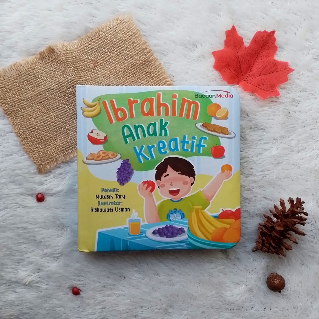Ibrahim Anak Kreatif (Boardbook), Bacaan Media