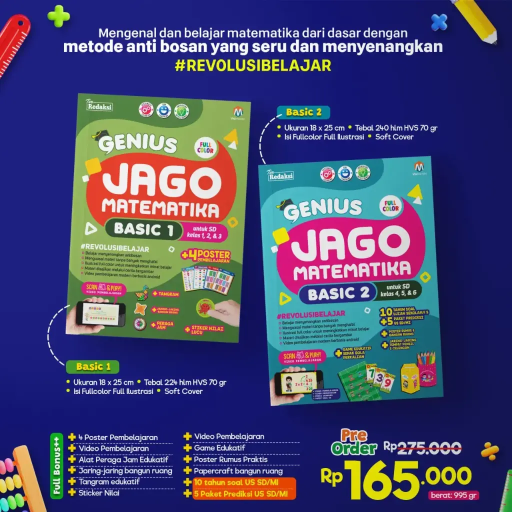 Paket Jago Matematika Basic 1 & 2, Ziyad