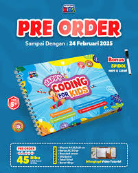 Happy Coding For Kids (Cover biru), Pustaka Arafah
