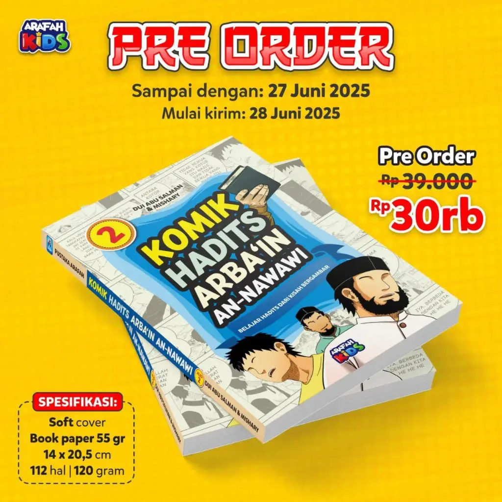Komik Hadits Arba'in An-Nawawi Jilid 2, Pustaka Arafah
