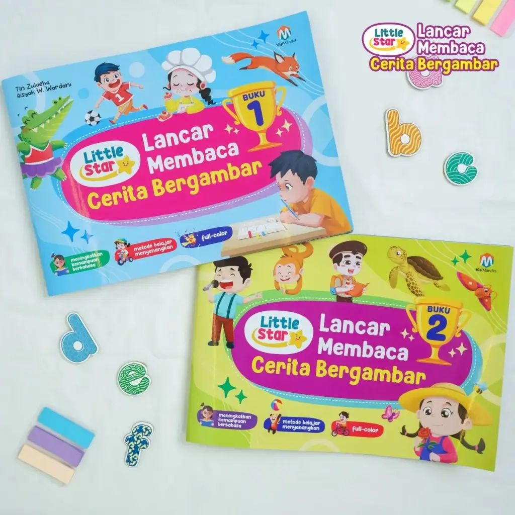 Little Star Lancar membaca Cerita Bergambar (Set), Ziyad