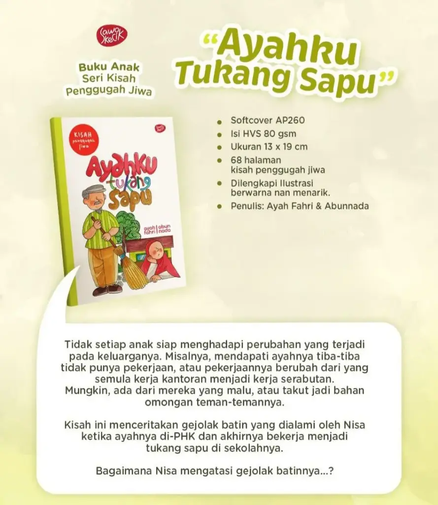 Ayahku Tukang Sapu, Sawo Kecik