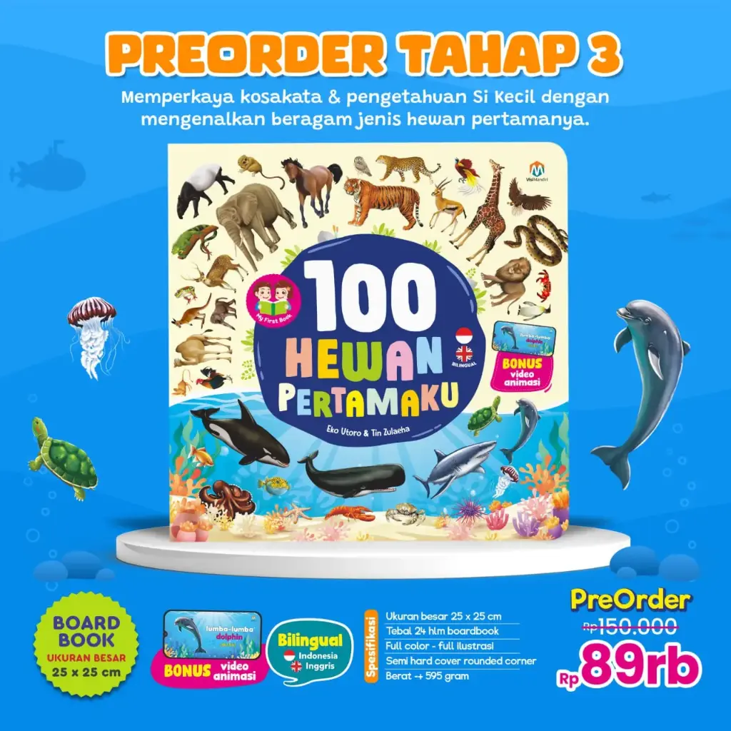 My First Book 100 Hewan Pertamaku Tahap 3, Ziyad