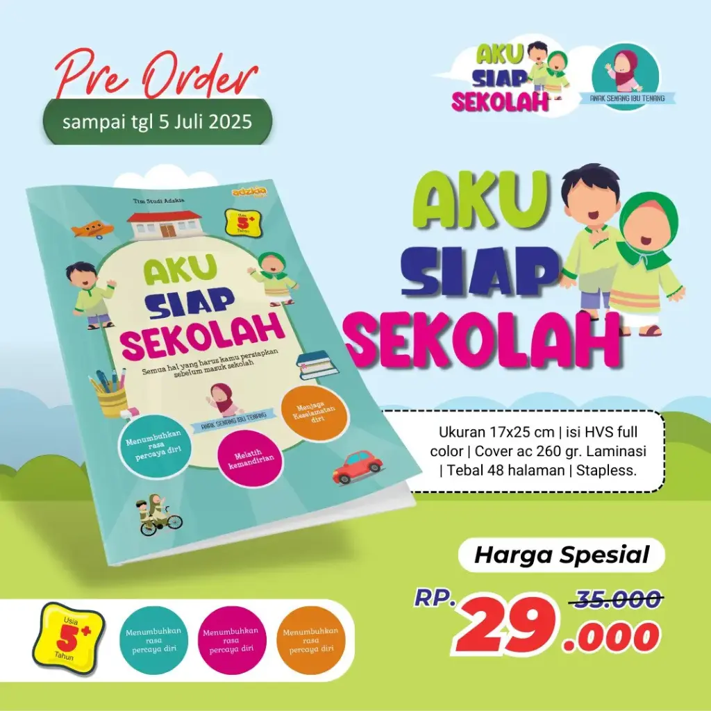 Aku Siap Sekolah, Adzkia Books