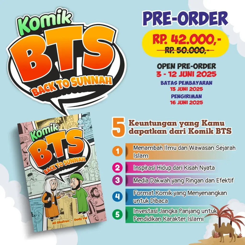 KOMIK BACT TO SUNNAH (BTS)