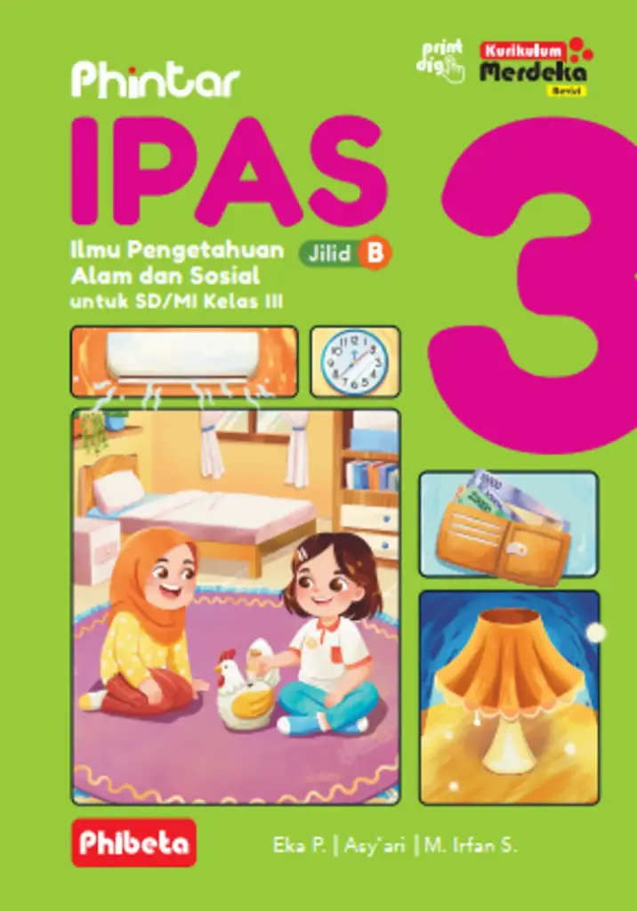 Phintar IPAS untuk SD/MI Kelas 3 jilid B (Edisi Revisi)