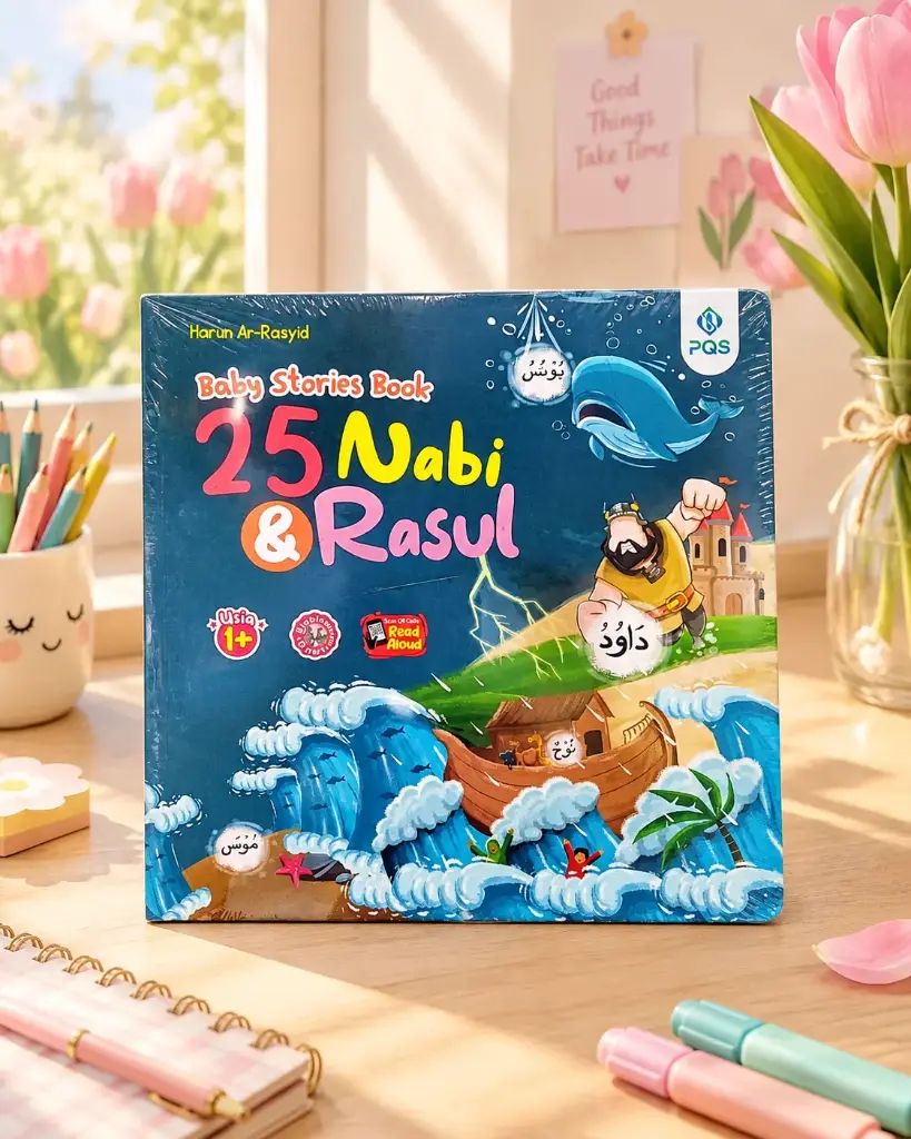 Baby Stories Book 25 Nabi & Rasul (Boardbook), PQS