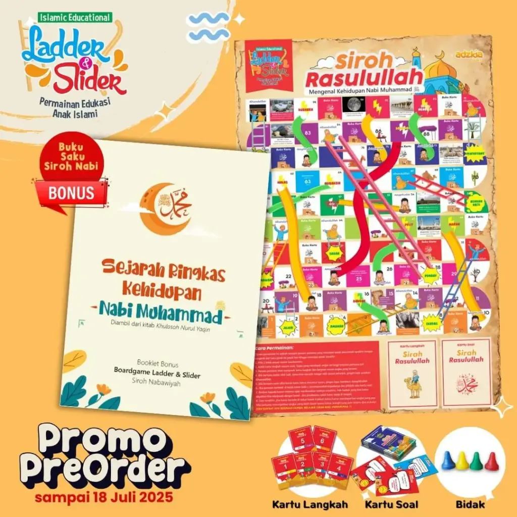 Ladder & Slider Siroh Rasulullah : Mengenal Kehidupan Nabi Muhammad, Adzkia Books