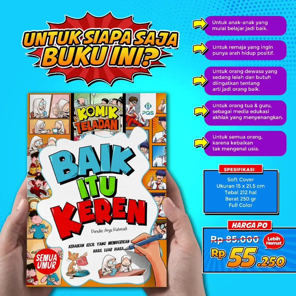 Komik Teladan : Baik Itu Keren, PQS
