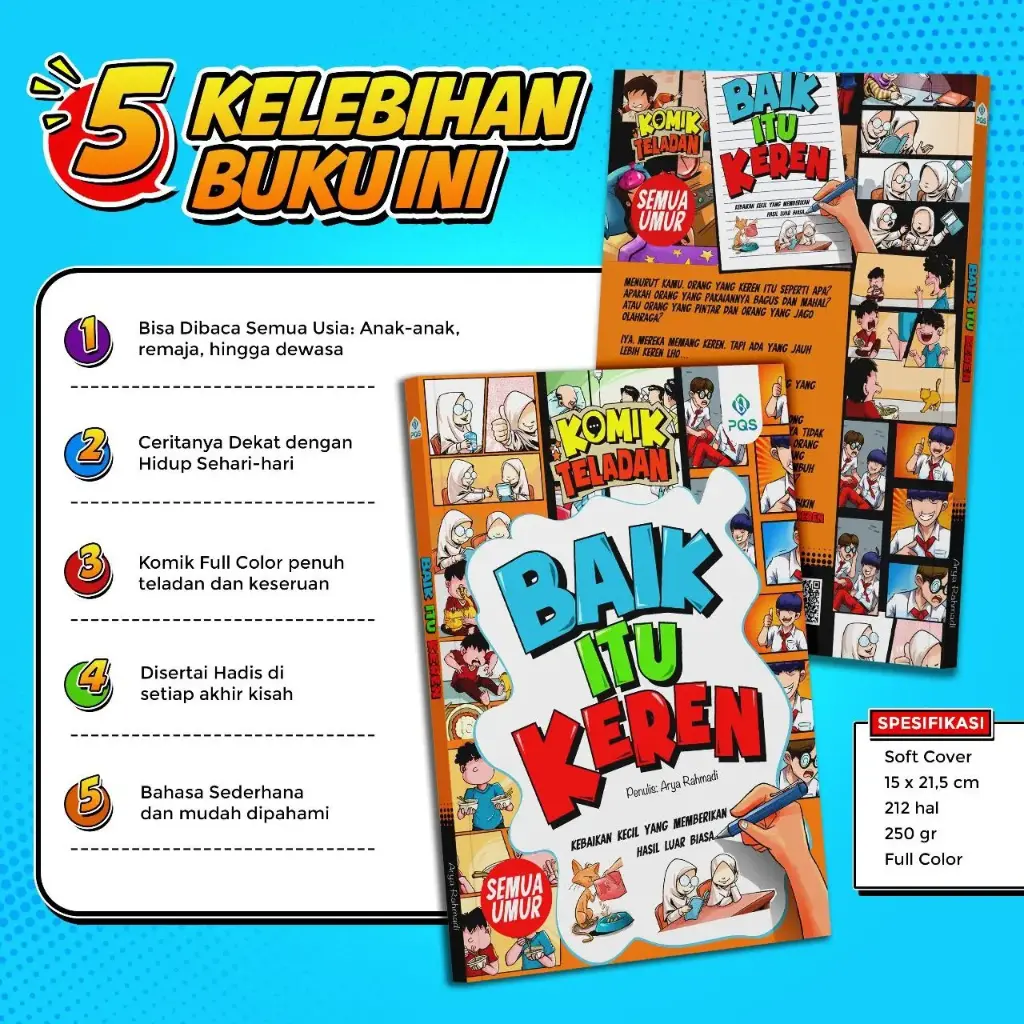 Komik Teladan : Baik Itu Keren, PQS