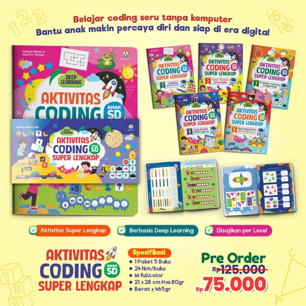 Aktivitas Coding Super Lengkap untuk Anak SD, Ziyad