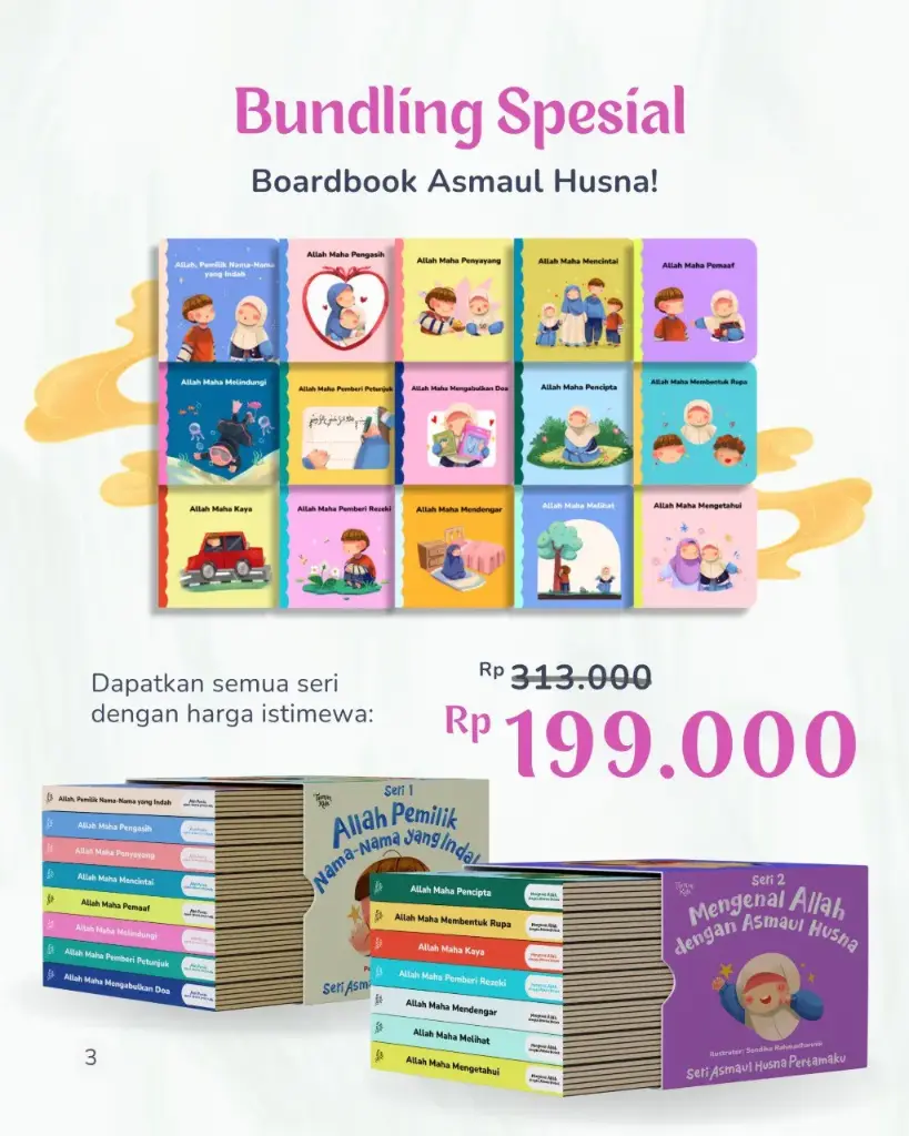 Bundling Asmaul Husna 1 & 2