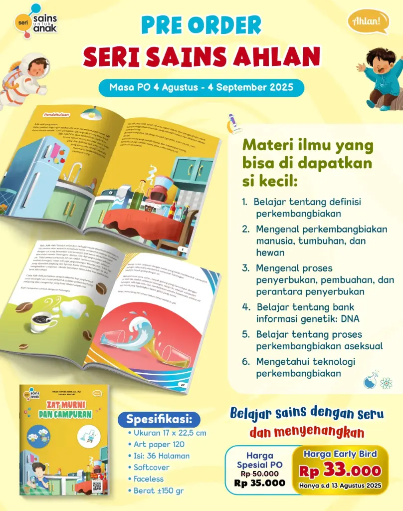[EB] Seri Sains Anak: Zat Murni dan Campuran, Ahlan