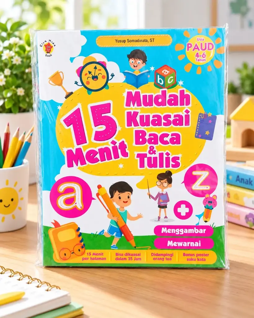 15 Menit Mudah Kuasai Baca & Tulis