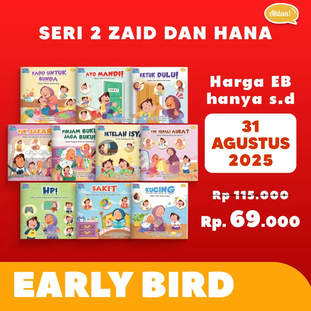 {EB} Seri 2 Zaid dan Hana (Set), Ahlan