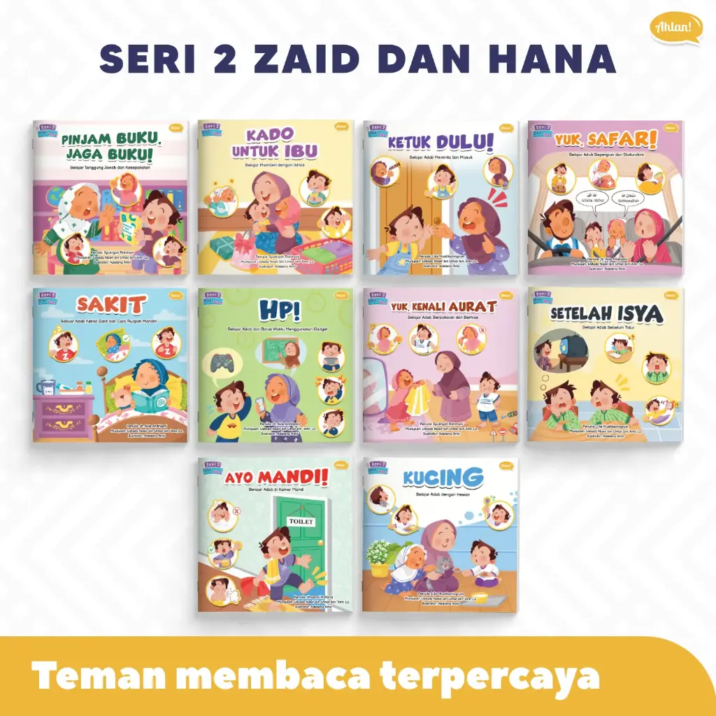 Seri 2 Zaid dan Hana (set), Ahlan