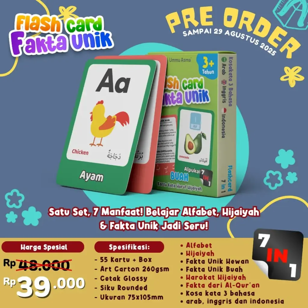 Flashcard Fakta Unik, Adzkia Books