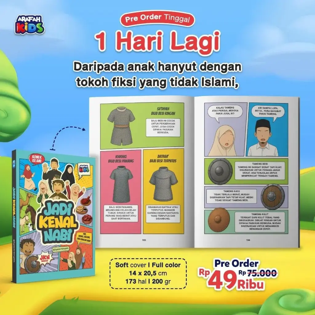 Komik Jadi Kenal Nabi, Arafah