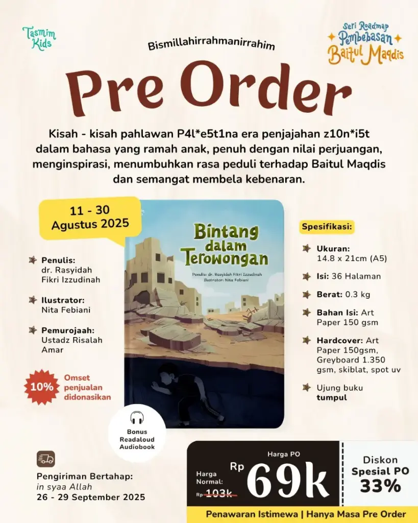 Bintang Dalam Terowongan (Hardcover), Tasmim Kids