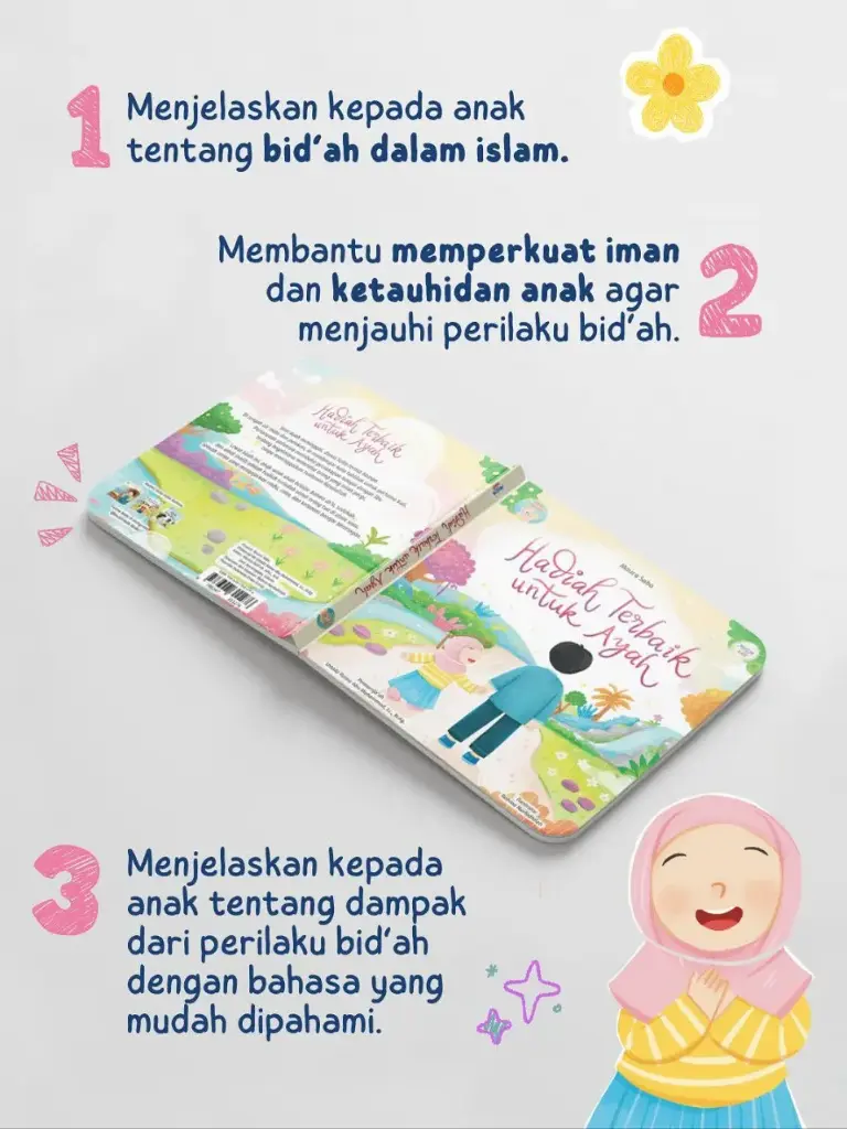 Hadiah Terbaik Untuk Ayah (Boardbook), Muslim Kids