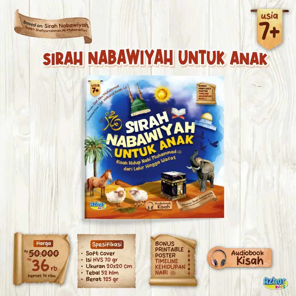 Sirah Nabawiyah Untuk Anak, Azhar Kids