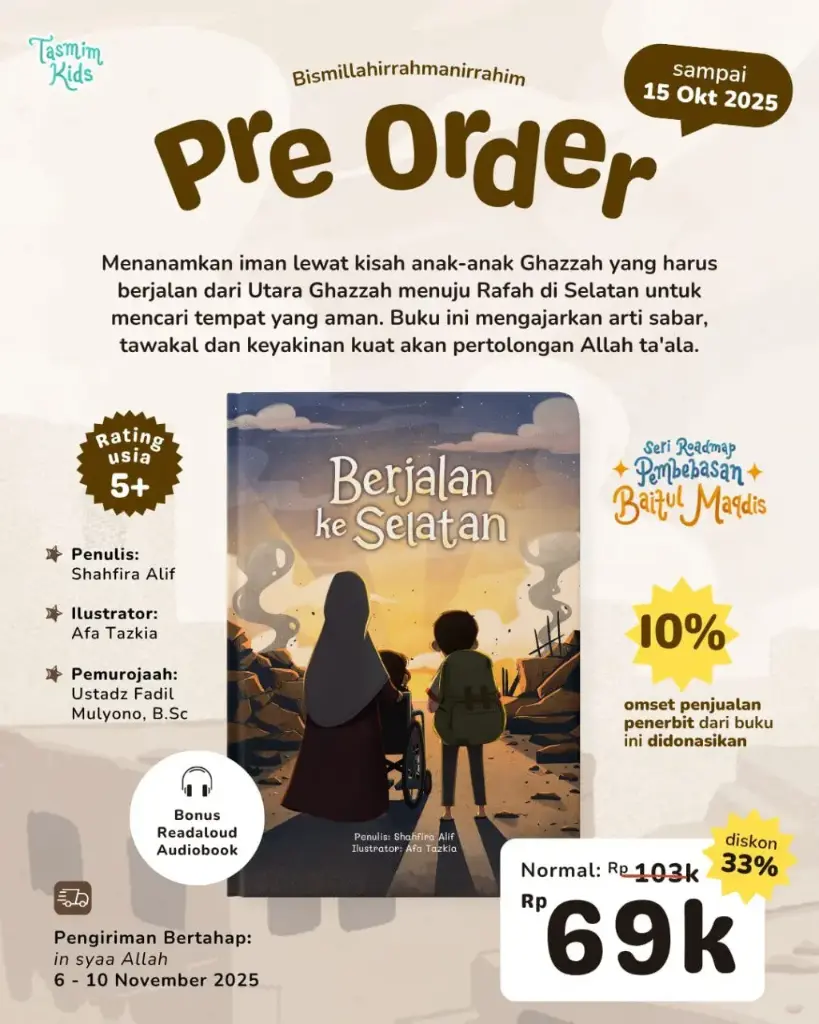 Berjalan Ke Selatan (Hardcover), Tasmim Kids