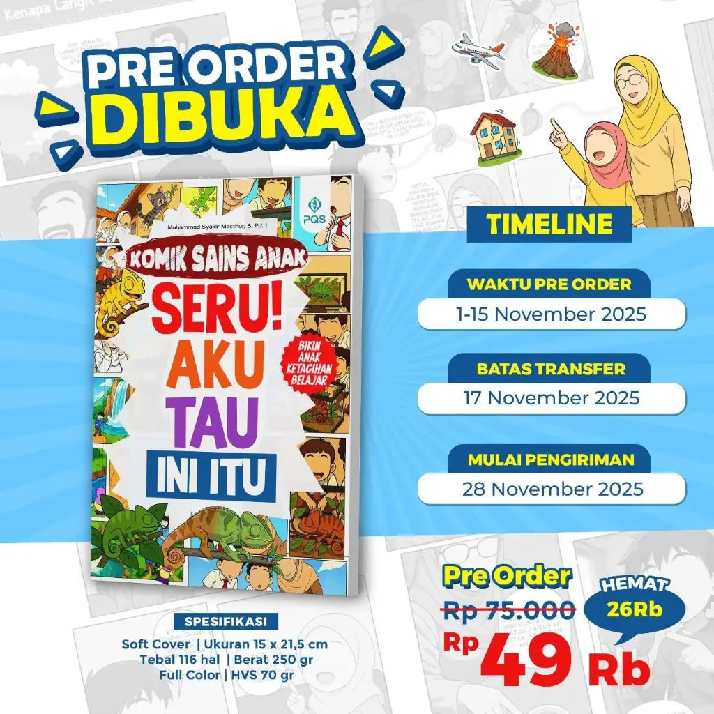 Komik Sains Anak Seru! Aku Tau Ini Itu, PQS
