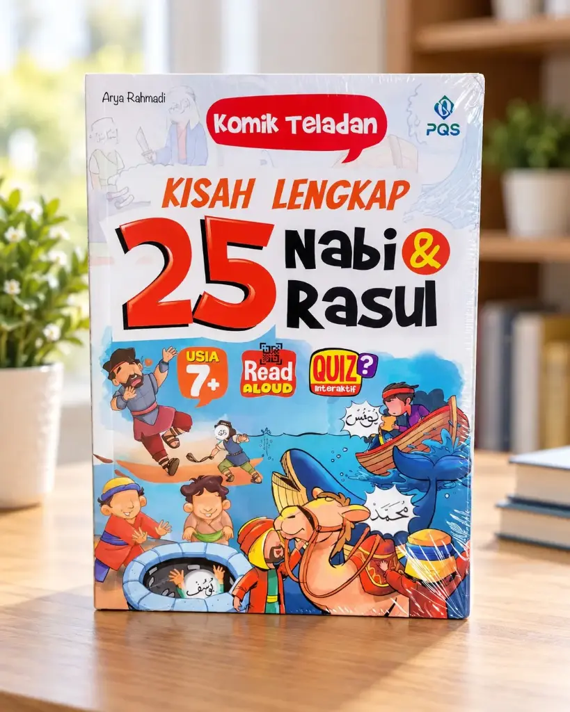 Komik Teladan: Kisah Lengkap 25 Nabi & Rasul, PQS