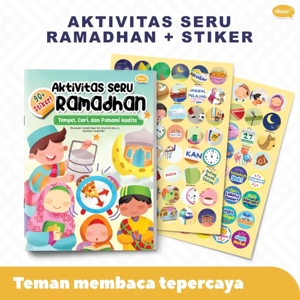 {PO} Aktivitas Seru Ramadhanku + Sticker TAHAP 2, Ahlan