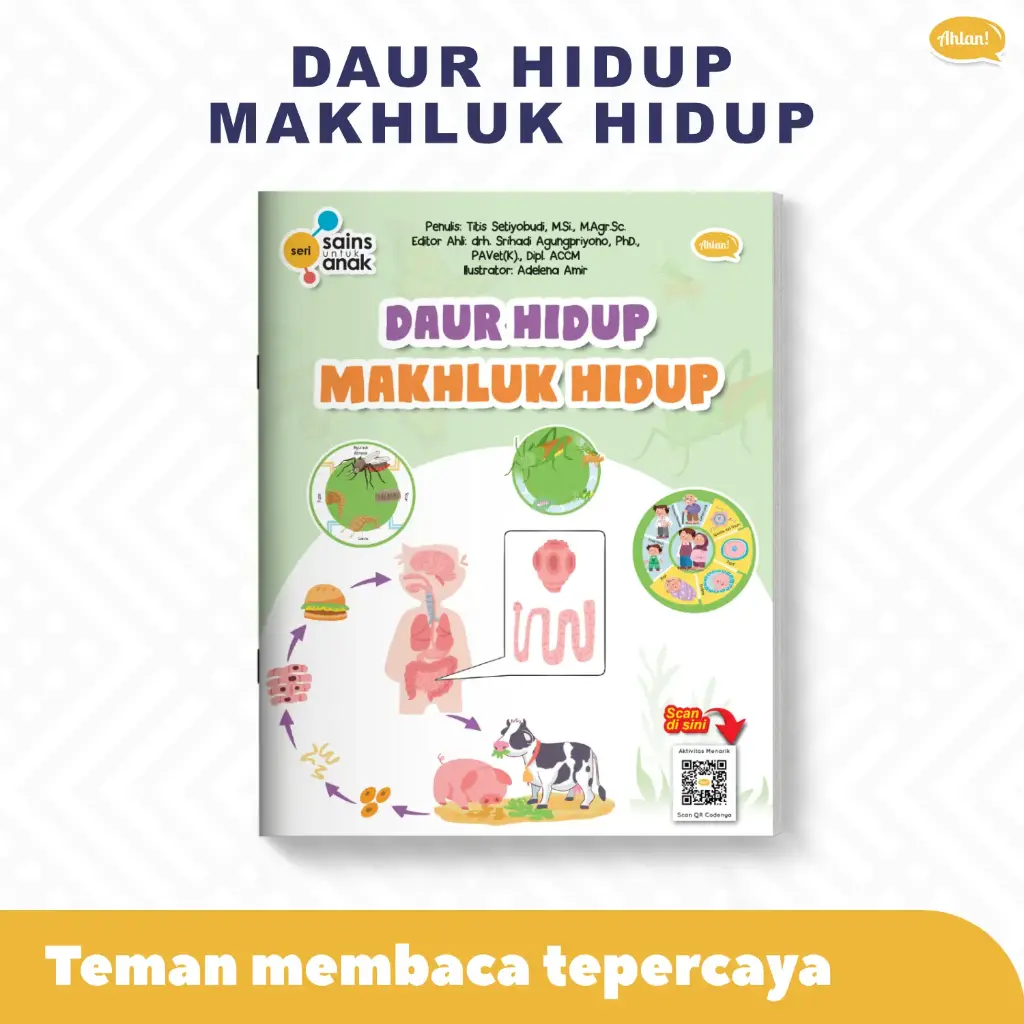 Seri Sains Anak: Daur Hidup Makhluk Hidup, Ahlan