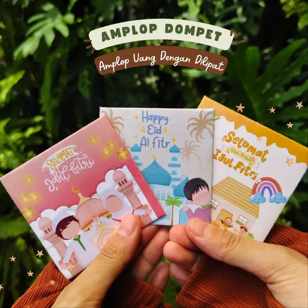 Amplop Dompet (Uang Dilipat)