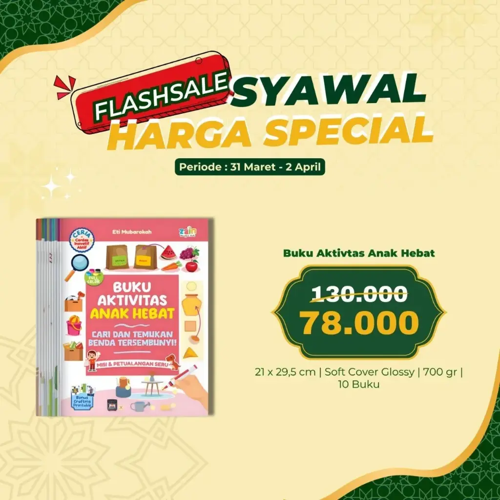 Buku Aktivitas Anak Hebat, Zain