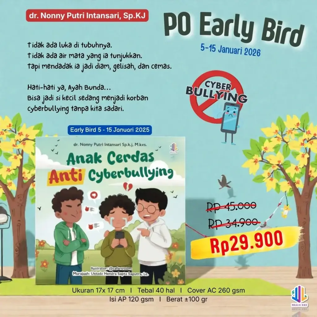 (Early Bird) Anak Cerdas Anti Cyberbullying, Maalik Kids