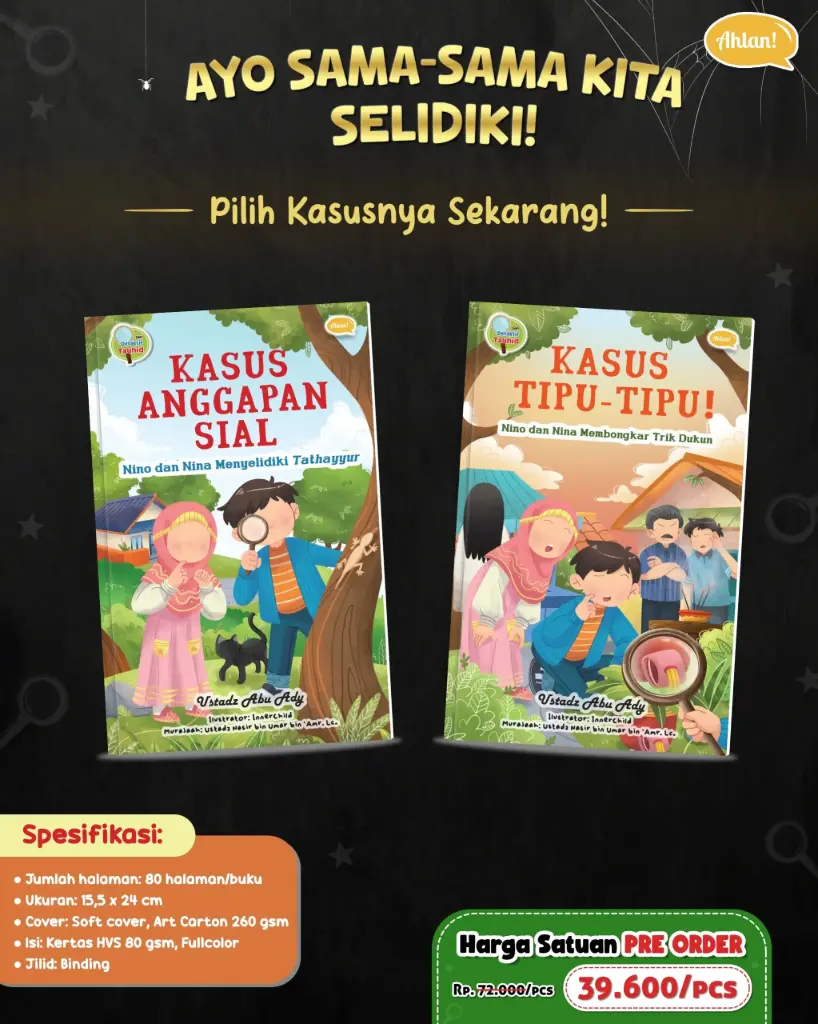 [Pre Order] Seri Detektif Tauhid: Kasus Tipu-Tipu, Ahlan