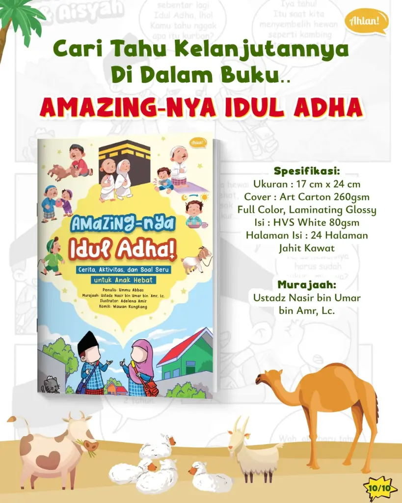Amazing-nya Idul Adha! Cetakan ke-2, Ahlan