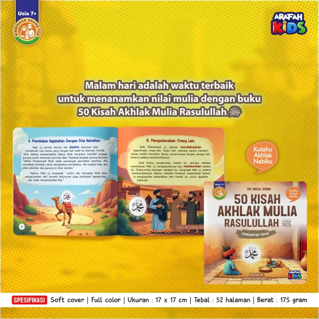 50 Kisah Akhlak Mulia Rasulullah, Arafah