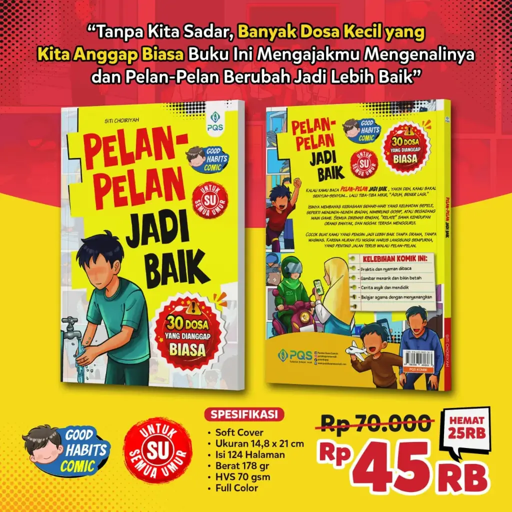 Komik Pelan-Pelan Jadi Baik, PQS